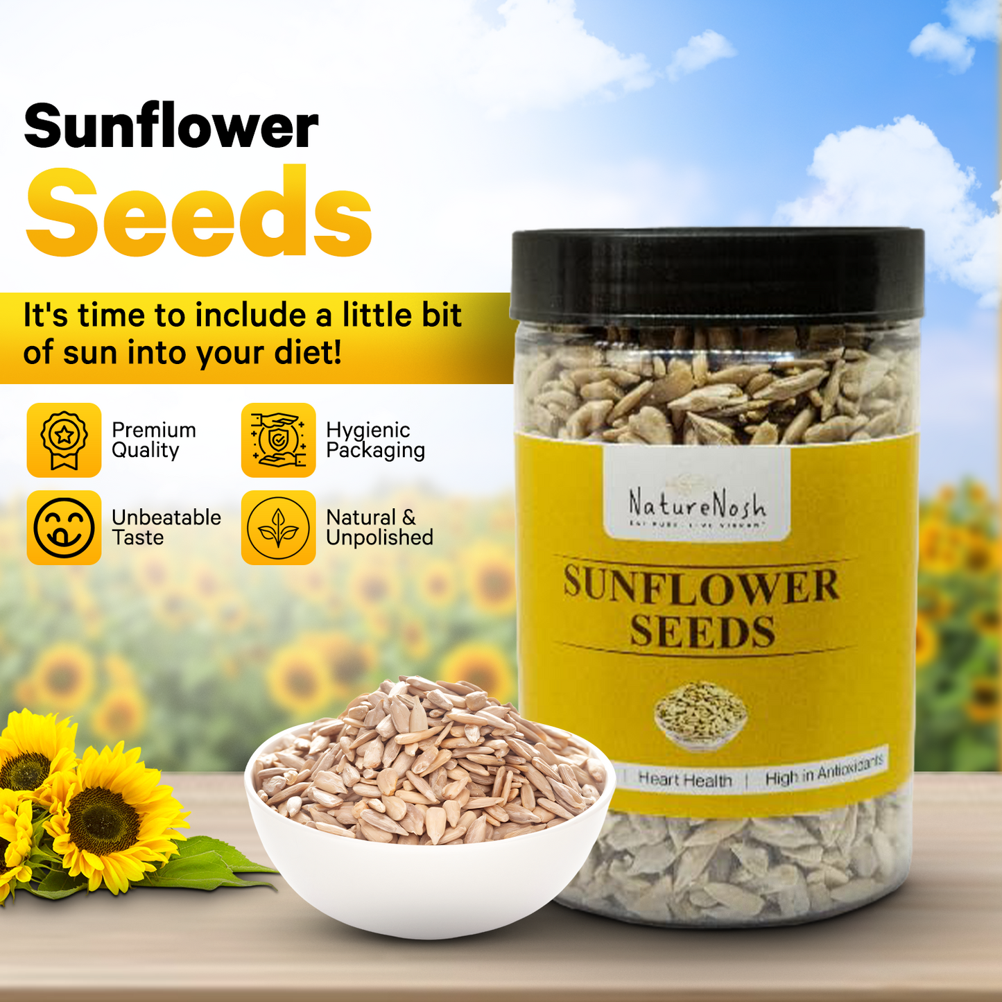 Sunflower Seed (250 Gm)