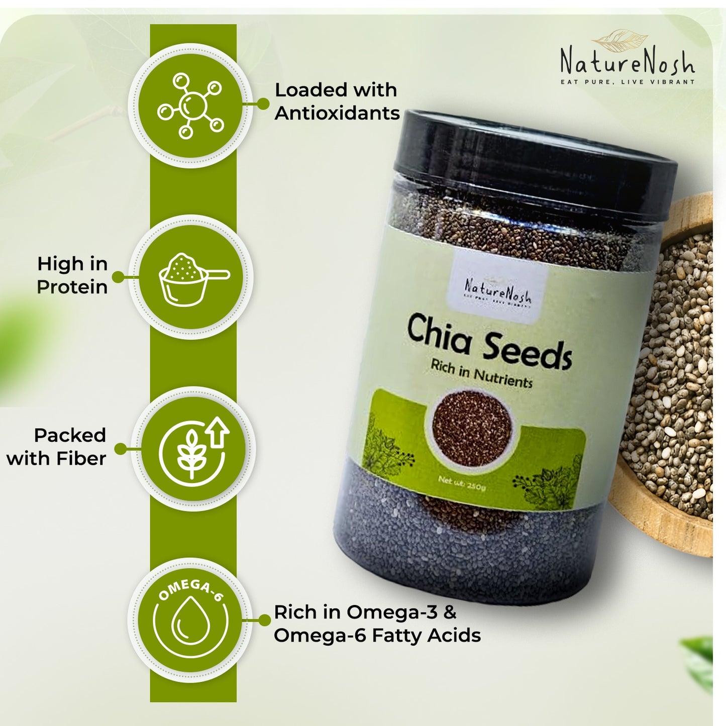 Chia Seeds (250 Gm)